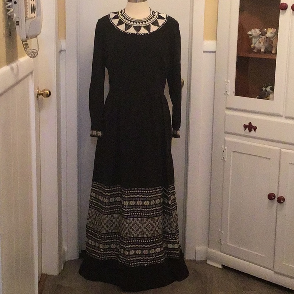 Vintage handmade gown.